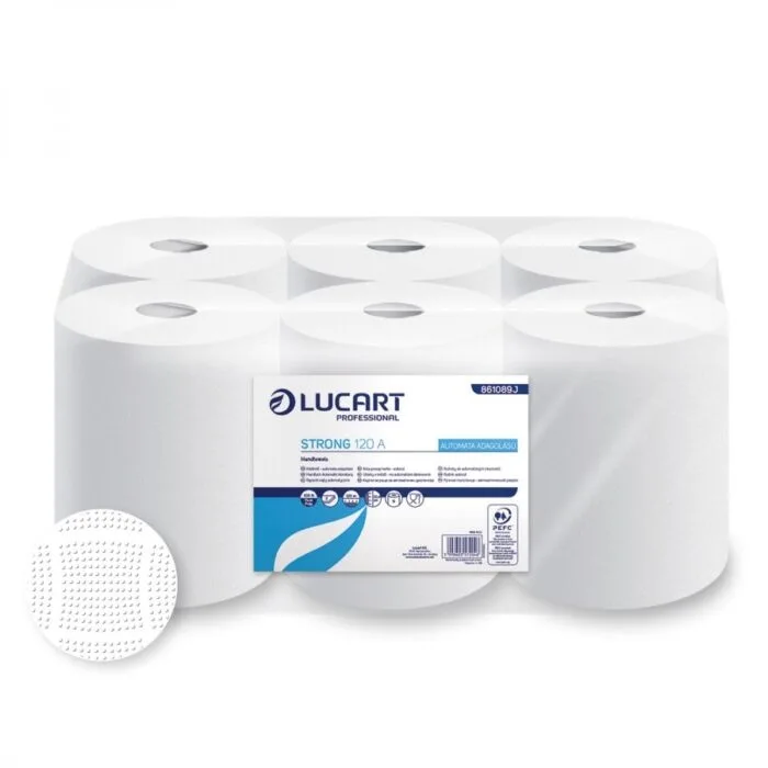 Хартиена ролка за автоматичен дозатор с гилотина Lucart, 120м