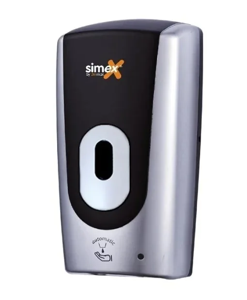 Автоматичен дозатор за сапун на пяна Simex, черен, 1л