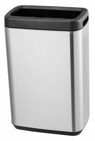 Луксозен иноксов кош за хартиени кърпи BePure, инокс, 50л
